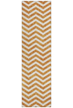 Addison Rugs Chantille Orange 2'3" x 7'6" Runner