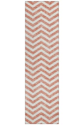 Addison Rugs Chantille Salmon 2'3" x 7'6" Runner