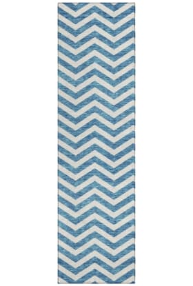 Addison Rugs Chantille Teal 2'3" x 7'6" Runner