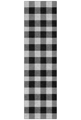 Addison Rugs Chantille Black 2'3" x 7'6" Runner