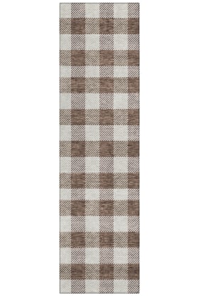 Addison Rugs Chantille Brown 2'3" x 7'6" Runner
