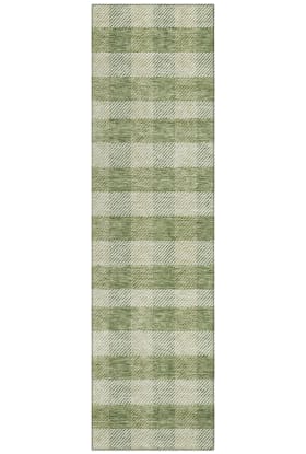 Addison Rugs Chantille Green 2'3" x 7'6" Runner