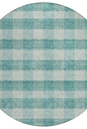 Addison Rugs Chantille Teal 8'0" x 8'0" Round
