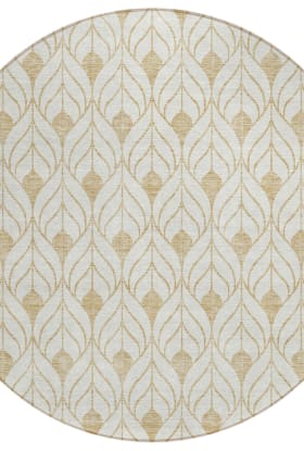 Addison Rugs Chantille Gold 8'0" x 8'0" Round