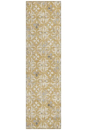 Addison Rugs Chantille Gold 2'3" x 7'6" Runner