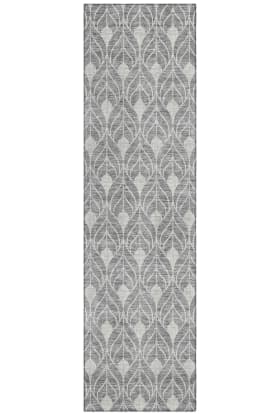 Addison Rugs Chantille Gray 2'3" x 7'6" Runner