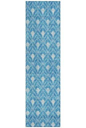 Addison Rugs Chantille Teal 2'3" x 7'6" Runner