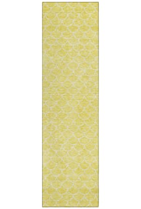 Addison Rugs Chantille Yellow 2'3" x 7'6" Runner