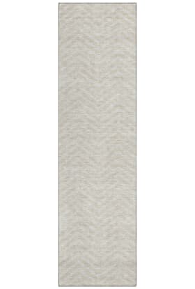 Addison Rugs Chantille Beige 2'3" x 7'6" Runner