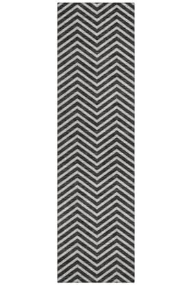 Addison Rugs Chantille Black 2'3" x 7'6" Runner