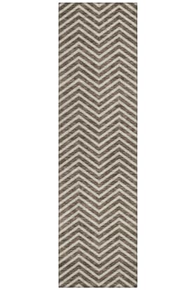 Addison Rugs Chantille Brown 2'3" x 7'6" Runner