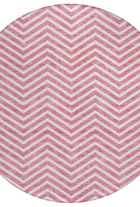 Addison Rugs Chantille Pink 8'0" x 8'0" Round