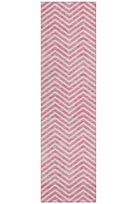 Addison Rugs Chantille Pink 2'3" x 7'6" Runner