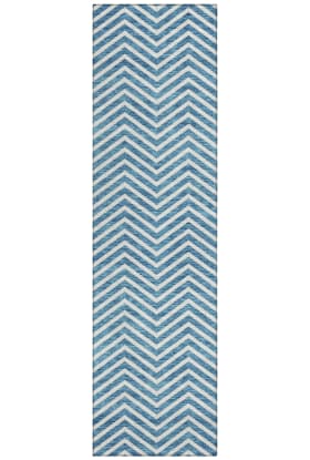 Addison Rugs Chantille Teal 2'3" x 7'6" Runner