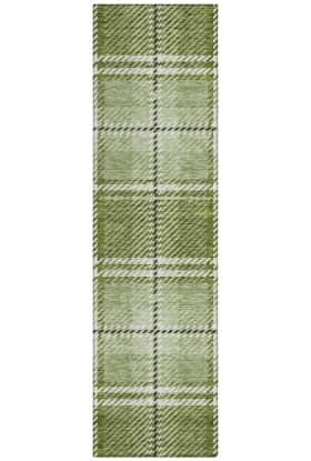 Addison Rugs Chantille Green 2'3" x 7'6" Runner