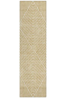 Addison Rugs Chantille Gold 2'3" x 7'6" Runner