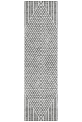 Addison Rugs Chantille Gray 2'3" x 7'6" Runner