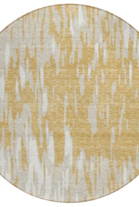 Addison Rugs Chantille Gold 8'0" x 8'0" Round