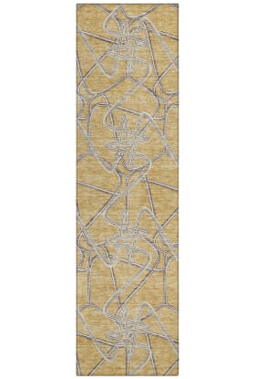 Addison Rugs Chantille Gold 2'3" x 7'6" Runner