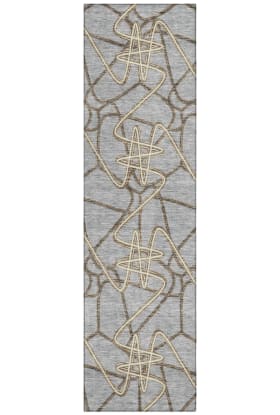 Addison Rugs Chantille Gray 2'3" x 7'6" Runner