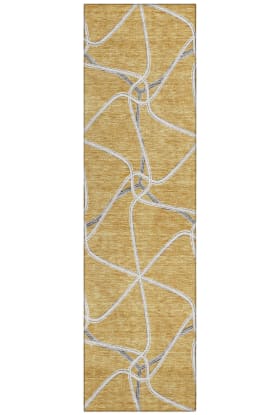 Addison Rugs Chantille Gold 2'3" x 7'6" Runner