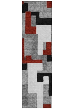 Addison Rugs Chantille Gray 2'3" x 7'6" Runner