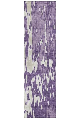 Addison Rugs Chantille Purple 2'3" x 7'6" Runner