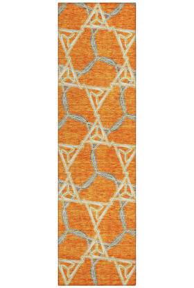 Addison Rugs Chantille Orange 2'3" x 7'6" Runner