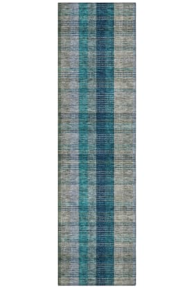 Addison Rugs Chantille Teal 2'3" x 7'6" Runner