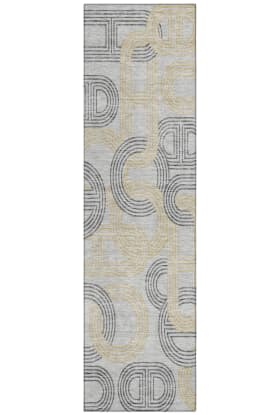 Addison Rugs Chantille Gray 2'3" x 7'6" Runner