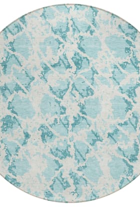 Addison Rugs Chantille Teal 8'0" x 8'0" Round