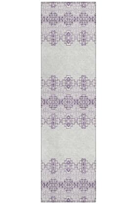 Addison Rugs Chantille Purple 2'3" x 7'6" Runner