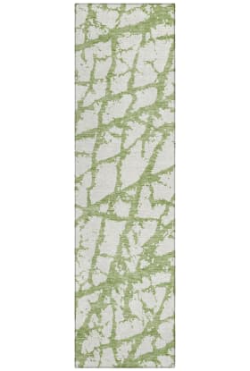 Addison Rugs Chantille Green 2'3" x 7'6" Runner