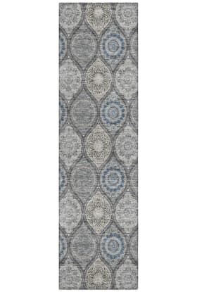 Addison Rugs Chantille Gray 2'3" x 7'6" Runner