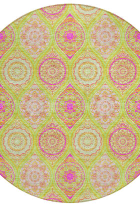 Addison Rugs Chantille Lime 8'0" x 8'0" Round