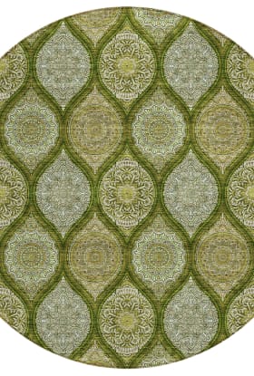 Addison Rugs Chantille Olive 8'0" x 8'0" Round