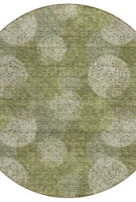 Addison Rugs Chantille Green 8'0" x 8'0" Round