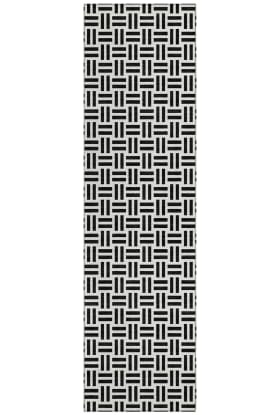 Addison Rugs Chantille Black 2'3" x 7'6" Runner