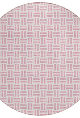Addison Rugs Chantille Pink 8'0" x 8'0" Round