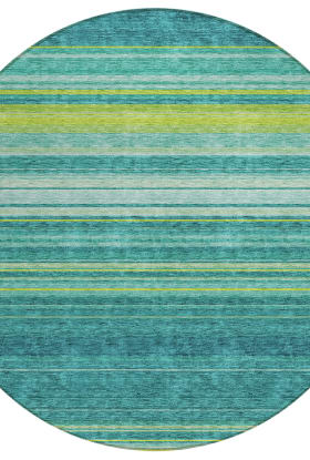 Addison Rugs Chantille Teal 8'0" x 8'0" Round