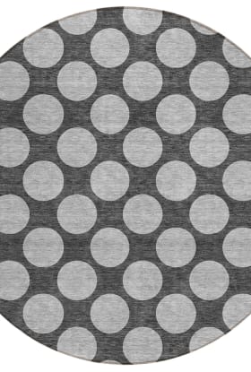 Addison Rugs Chantille Charcoal 8'0" x 8'0" Round