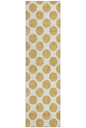 Addison Rugs Chantille Gold 2'3" x 7'6" Runner