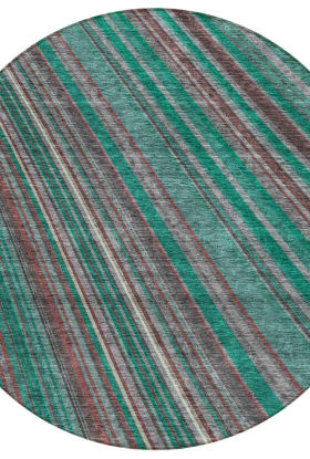 Addison Rugs Chantille Emerald 8'0" x 8'0" Round