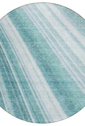 Addison Rugs Chantille Teal 8'0" x 8'0" Round
