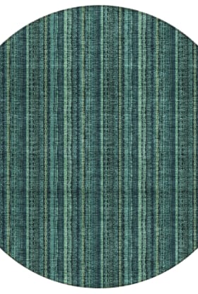 Addison Rugs Chantille Teal 8'0" x 8'0" Round