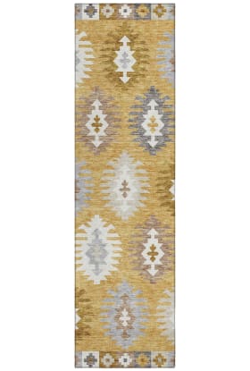 Addison Rugs Chantille Gold 2'3" x 7'6" Runner