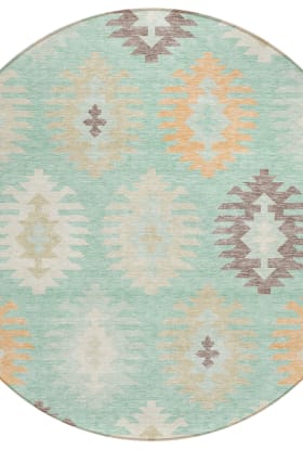 Addison Rugs Chantille Mint 8'0" x 8'0" Round