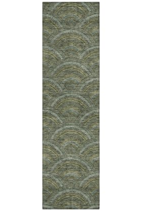 Addison Rugs Chantille Olive 2'3" x 7'6" Runner
