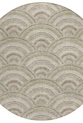 Addison Rugs Chantille Taupe 8'0" x 8'0" Round