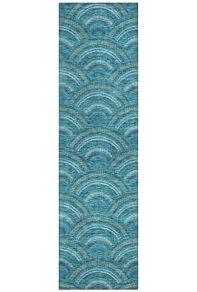Addison Rugs Chantille Teal 2'3" x 7'6" Runner